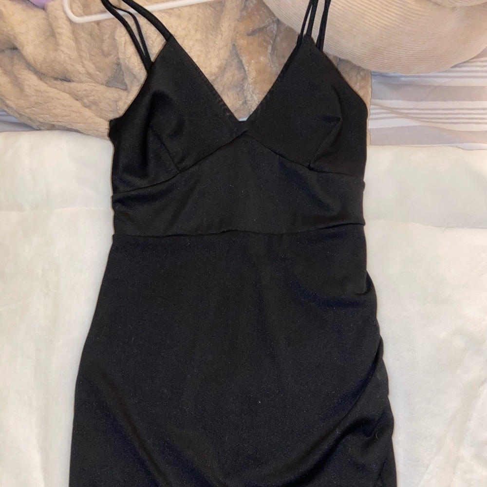 black dress